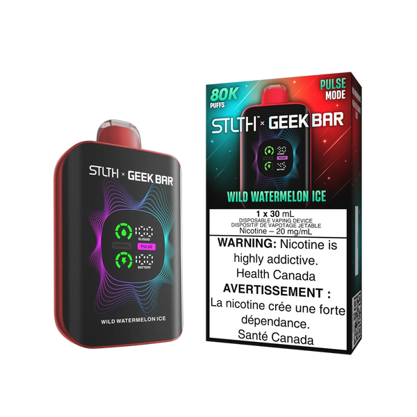 [S] Wild Watermelon Ice STLTHXGeekbar 80k 20mg 30ml