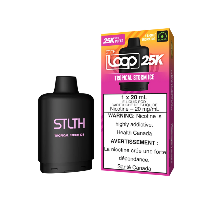 [S]Tropical Storm Ice STLTH Loop 25k 20mg 20ml