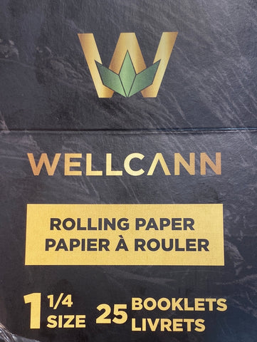 5027 Well Cann Rolling Paper 1-1/4 classic