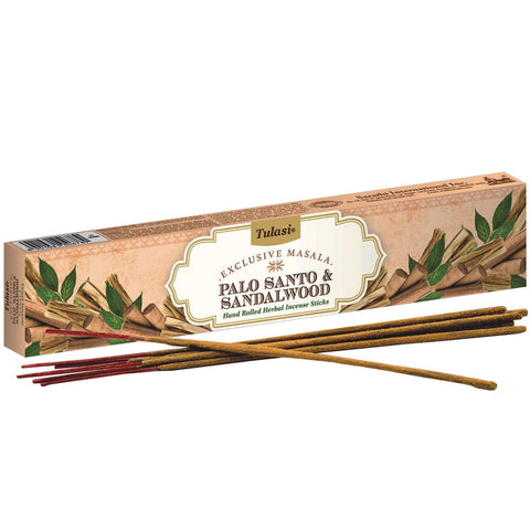 016 Tulasi 15g Palo Santo & Sandalwood Incense