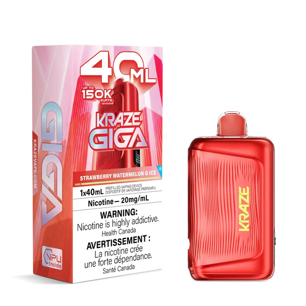 Strawberry Watermelon G Ice  Kraze Giga 150KO 20mg 1*40ml