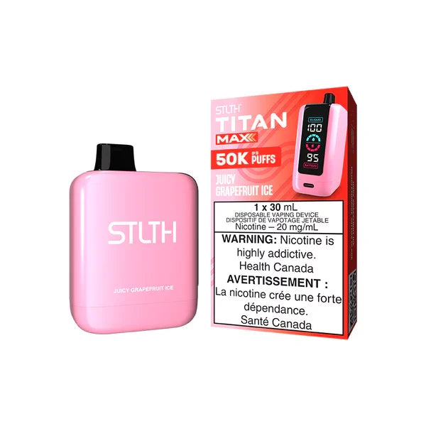 Juicy Grapefruit Ice STLTH Titan 50K 20mg 30ml Sale