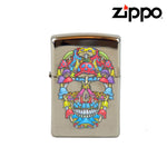 9135 ZIPPO LIGHTER – MUSHROOM SKULL