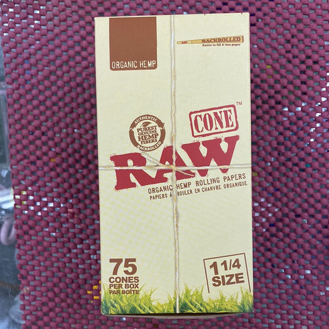 .2 Organic RAW 1/4 cones 75pc