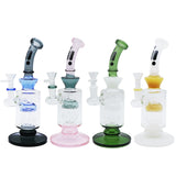 1914| 10.5 inch Water Pipe with 8 arm Tree Perc