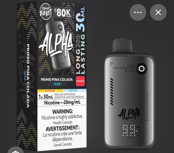Primo Pina Colada Flavour Beast Alpha 80K 20mg 30ml