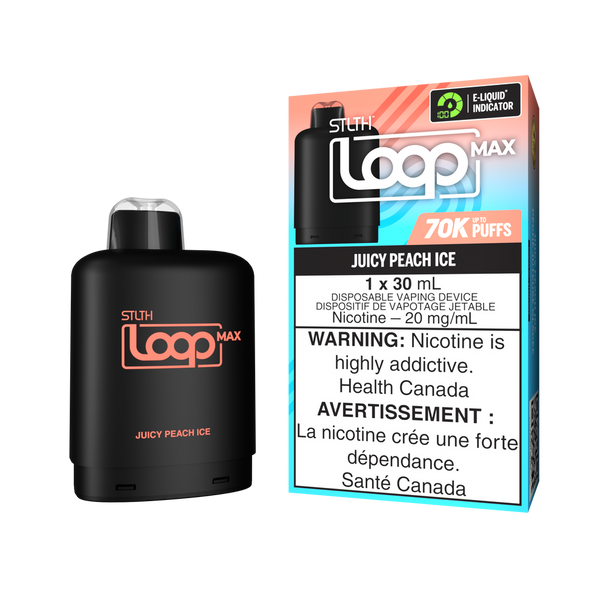 [O] Juicy Peach Ice STLTH Loop Max POD 70K 20mg 30ml