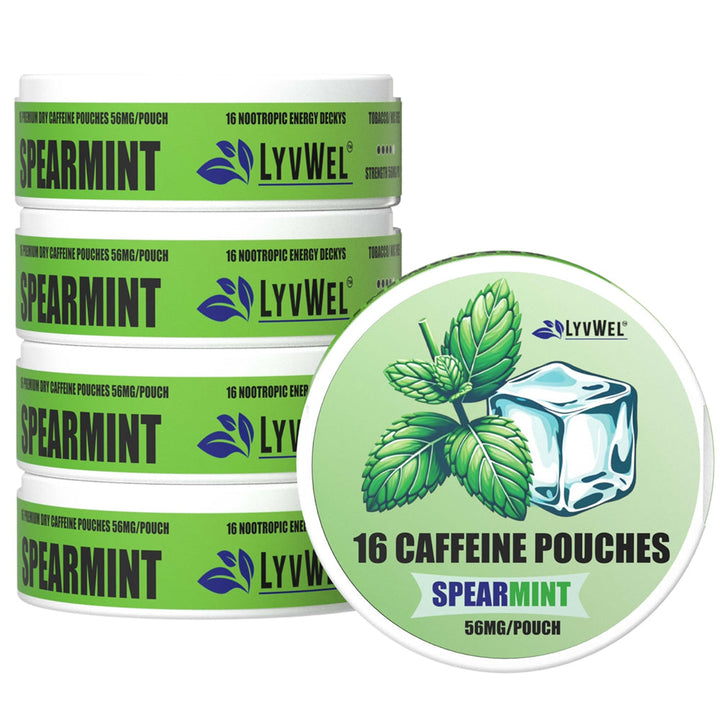 S pearmint C offee p ouches 7 2mg L YVWEL