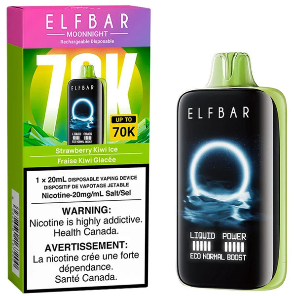 [S] Strawberry Kiwi Ice Elfbar 70K MoonNight Edition 20mg/ml