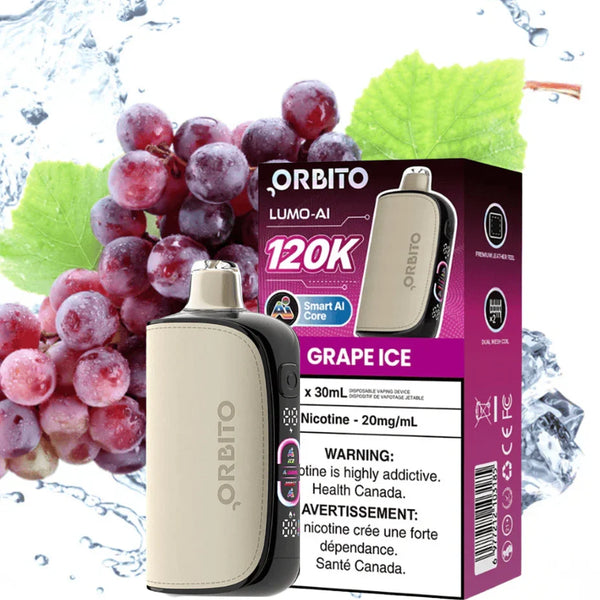 [S] Grape Ice 120k Orbito Lumo AI 20mg 30mI