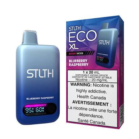 [S] Blueberry Raspberry Stlth Eco XL 50k 20mg 20ml