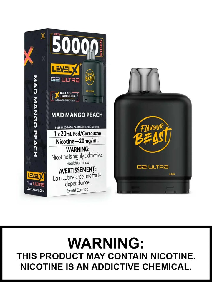 [O] Mad Mango Peach LevelX 50KO (Without Battery)