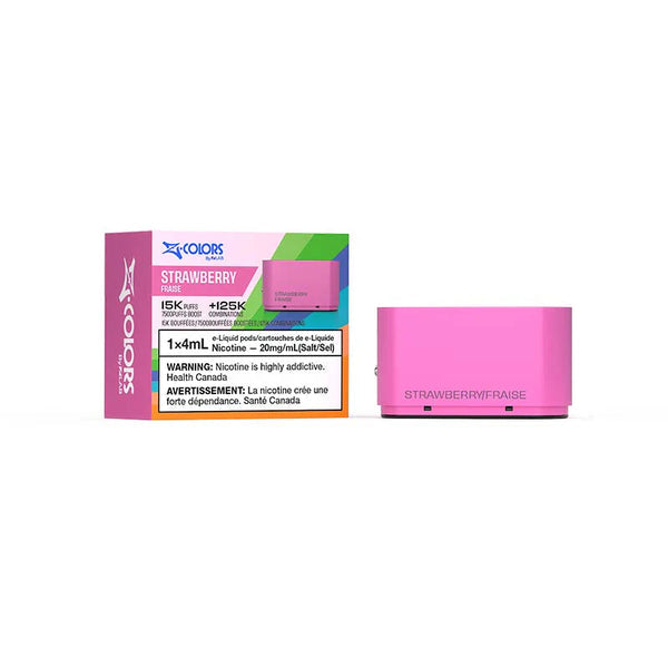 Strawberry ZColors pod 15k 4ml 20mg