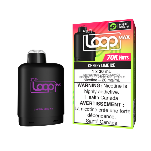 [S] Cherry Lime Ice STLTH Loop Max POD 70K 20mg 30ml