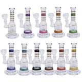 1863 | TP-GP-GP1863 7 inch INFYNITI Stripped Water Pipe with Barrel Perc