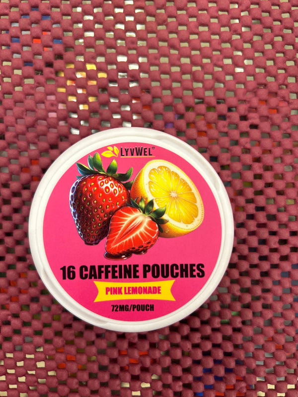 P ink l emonade C offee p ouches 7 2mg L YVWEL