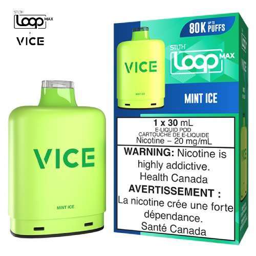 [O] Mint Ice STLTH Loop Max X Vice POD 80KO 20mg 30ml