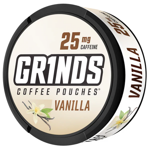 Vanilla Coffee pouches 25mg GRINDS