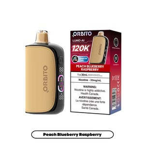 [S] Peach Blueberry Raspberry 120k Orbito Lumo AI 20mg 30mI