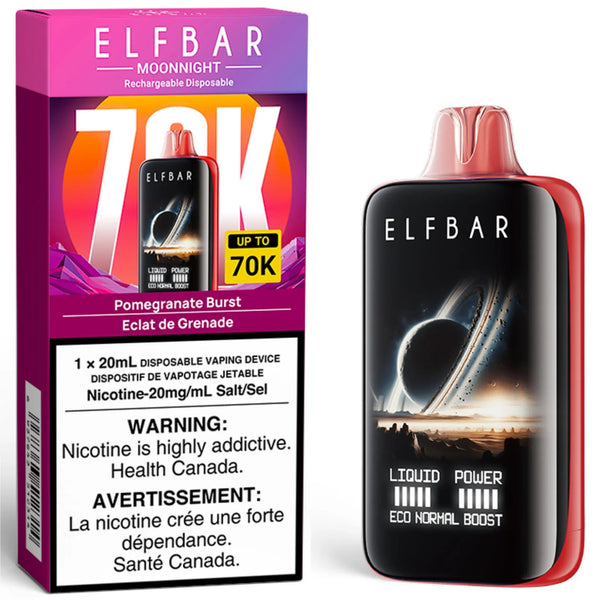 [S] Pomegranate Burst Elfbar 70K MoonNight Edition 20mg 1 x20ml