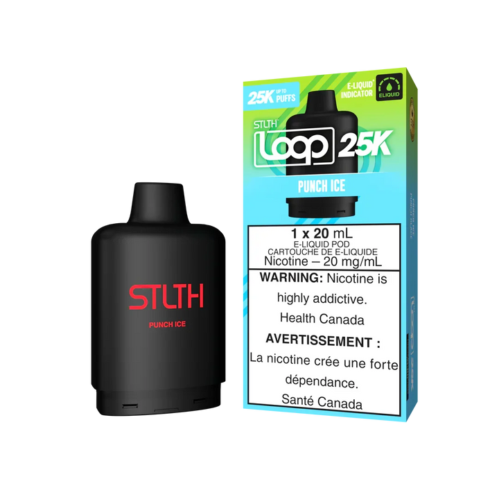 [S] Punch Ice STLTH Loop 25k 20mg 20ml