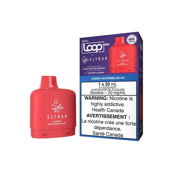 [O] Cherry Watermelon Ice STLTH Loop Max X Elfbar POD 50KO 20mg/ml