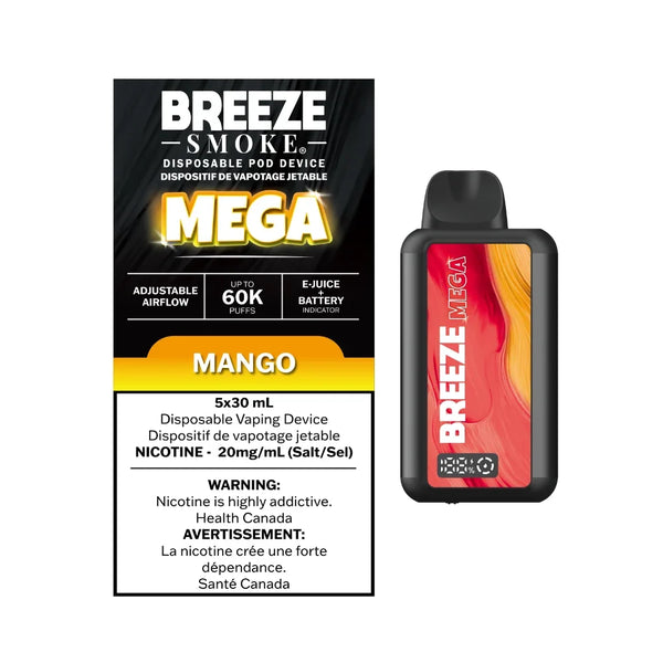 [S] Mango Breeze Smoke Mega 60k 20mg/30ml
