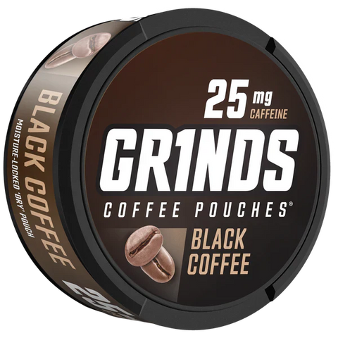 Black Coffee - Coffee pouches 25mg GRINDS