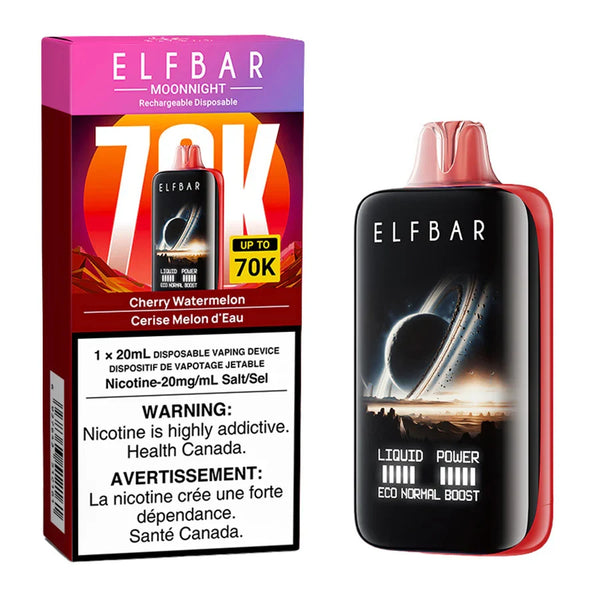 [O] Cherry Watermelon Elfbar 70KO MoonNight Edition 20mg 1 x20ml