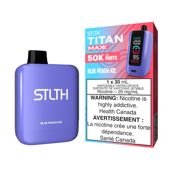 Blue Peach Ice STLTH Titan Max 50K 20mg 20ml