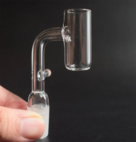 329 20mm Quartz Enail Banger With Hook Male 14mm Quartz E Nail Banger Nails For Coil Heater Glass Bongs