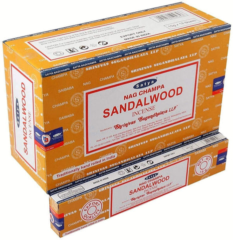 015 Satya 15g Sandalwood Incense