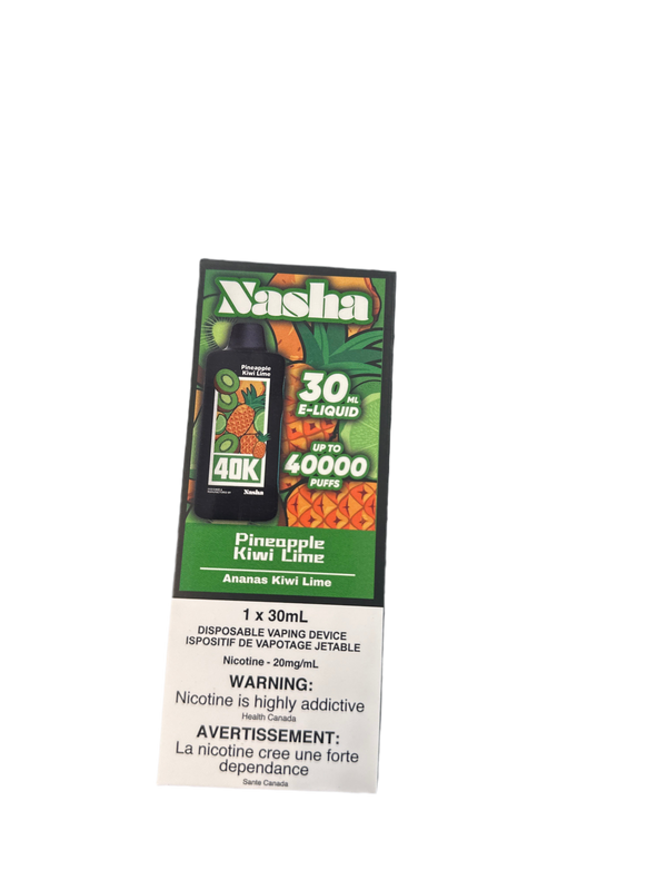 p ineapple k iwi l ime   1 x30ml 4 0kO N asha 2 0mg/mL s ale6