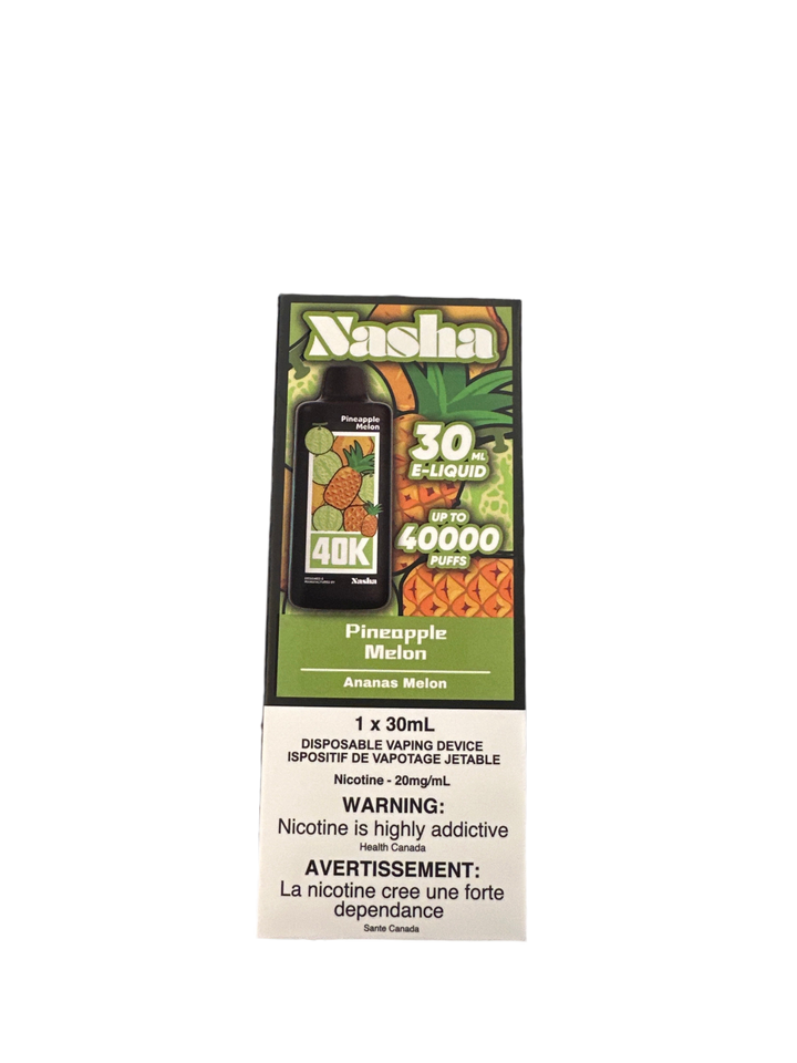 P ineapple M elon 1 x30ml 4 0kO N asha 2 0mg/mL