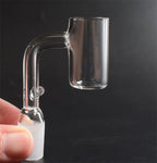329 20mm Quartz Enail Banger With Hook Male 14mm Quartz E Nail Banger Nails For Coil Heater Glass Bongs