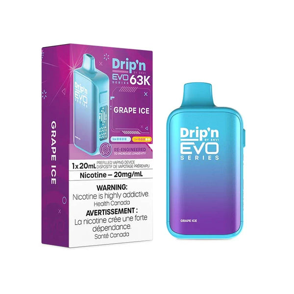 (S) Grape Ice Drip'n EVO 63k 20mg/ml 20ml