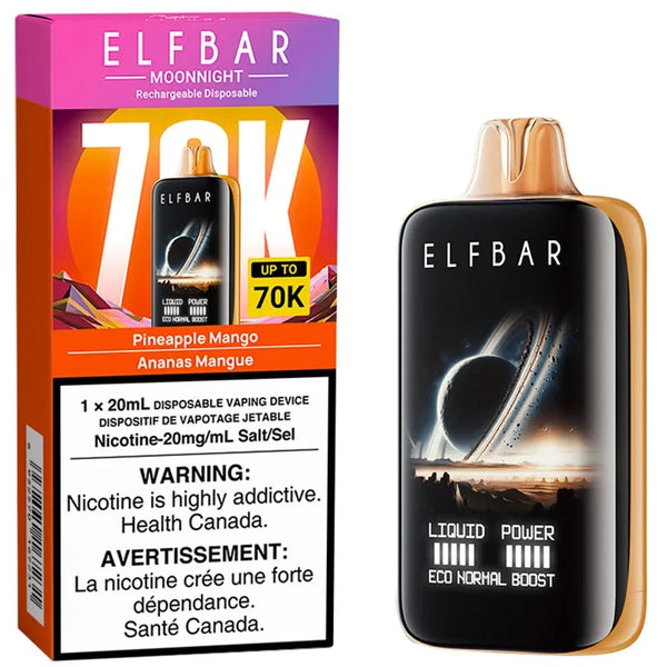[S] Pineapple Mango Elfbar 70K MoonNight Edition 20mg 1 x20ml