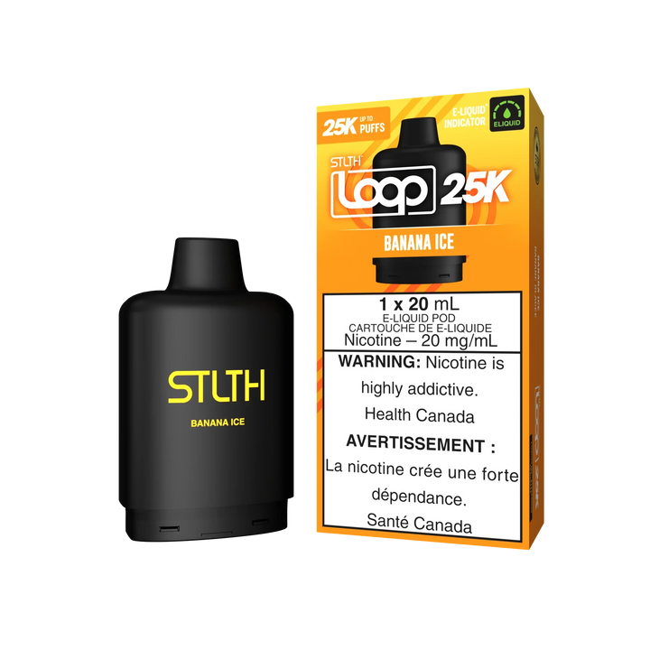 [S] Banana Ice STLTH Loop 25k 20mg 20ml
