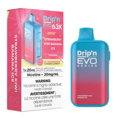 (S) Strawberry Kiwi Banana Ice Drip'n EVO 63k 20mg/20ml