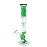 2015| infyniti 14" Untamed Collection, Green Frog 12 Arm Perk, 7mm Ice Catcher