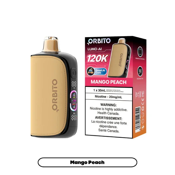 [S] Mango Peach 120k Orbito Lumo AI 20mg 30mI