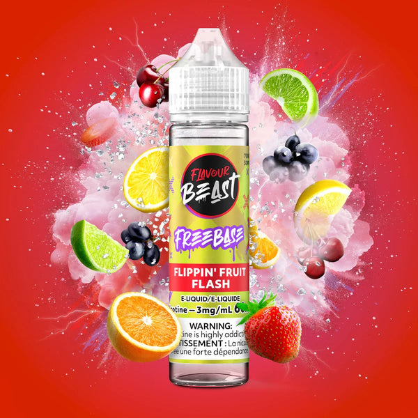 Flippin fruit flash 3mg/60ml freebase FlavourBeast