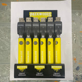 6558 (Yellow) Packwoods battery 900MAH