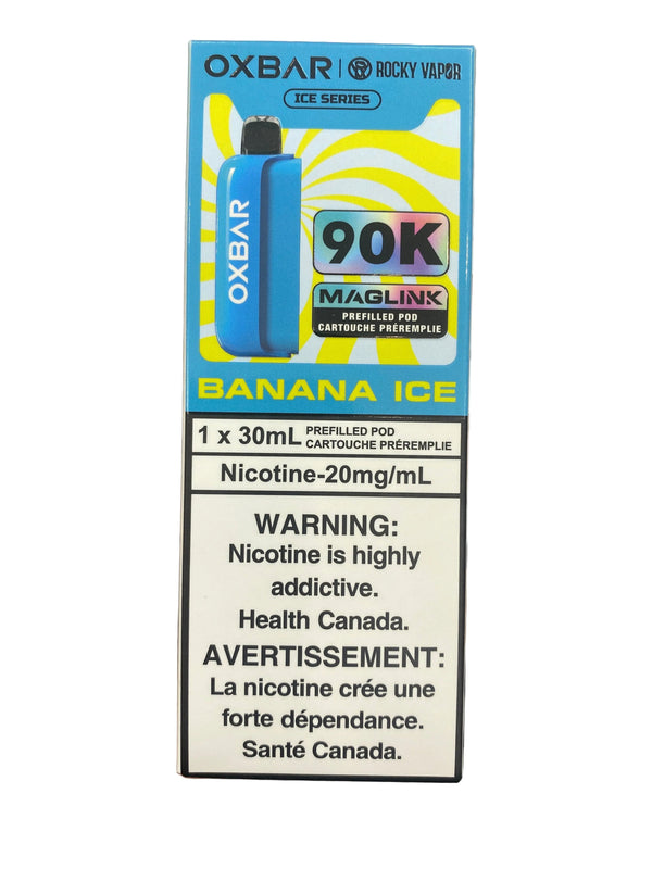 [O] Banana Ice Oxbar Maglink pre-filled pods 90kO 20mg 30mI