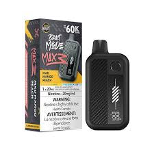 Mad Mango Peach Flavour Beast Mode Max 3 Disposable 60K 20mg 20ml