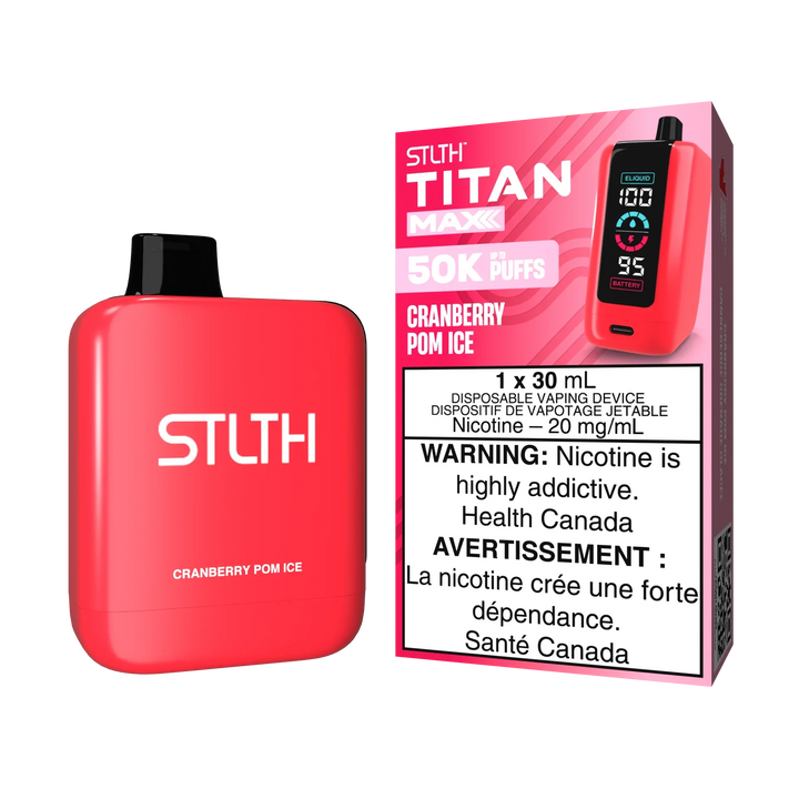 Cranberry Pom Ice STLTH Titan 50K 20mg 30ml