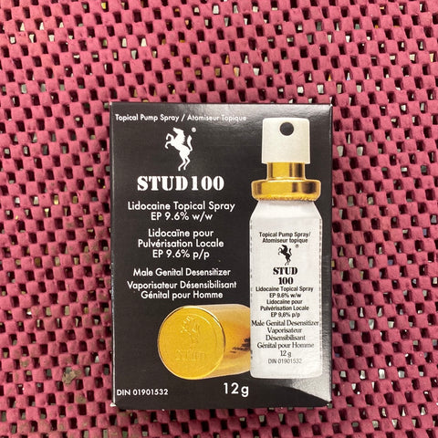 Stud 100 Lidocaine Topical Spray