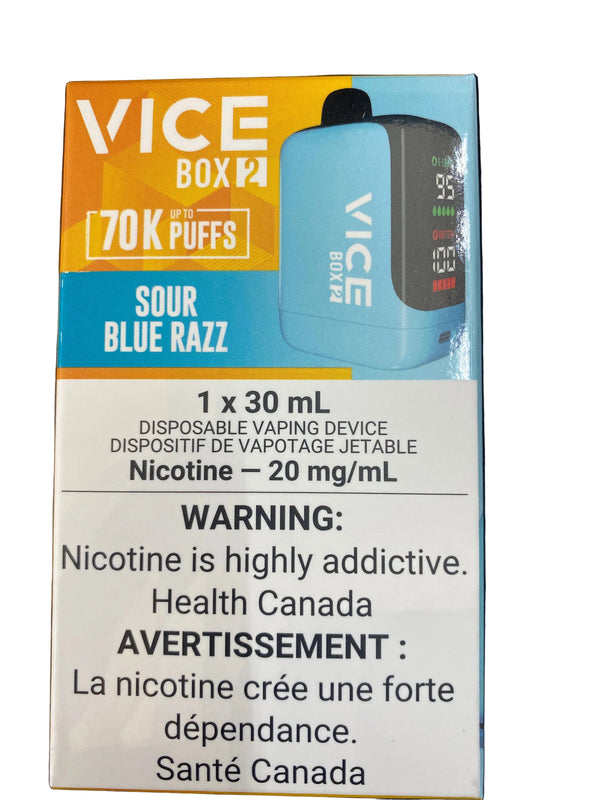 [S] Sour Blue Razz Vice Box2 70k