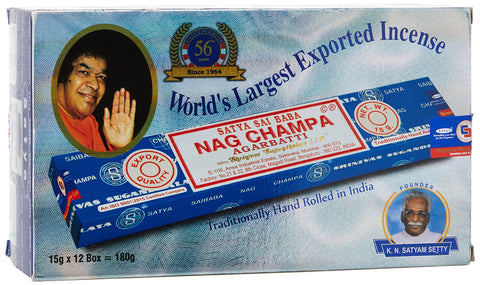 015 Satya Nag Champa Incense 15g