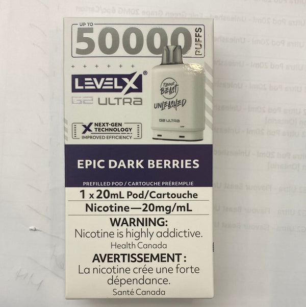 [O] Epic Dark Berries LevelX 50KO (Without Battery) sale 6